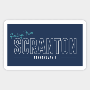 Greetings from Scranton Magnet